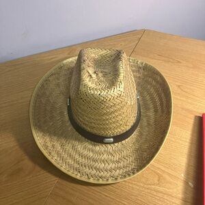 Natural Woven Straw Hat made in Mexico